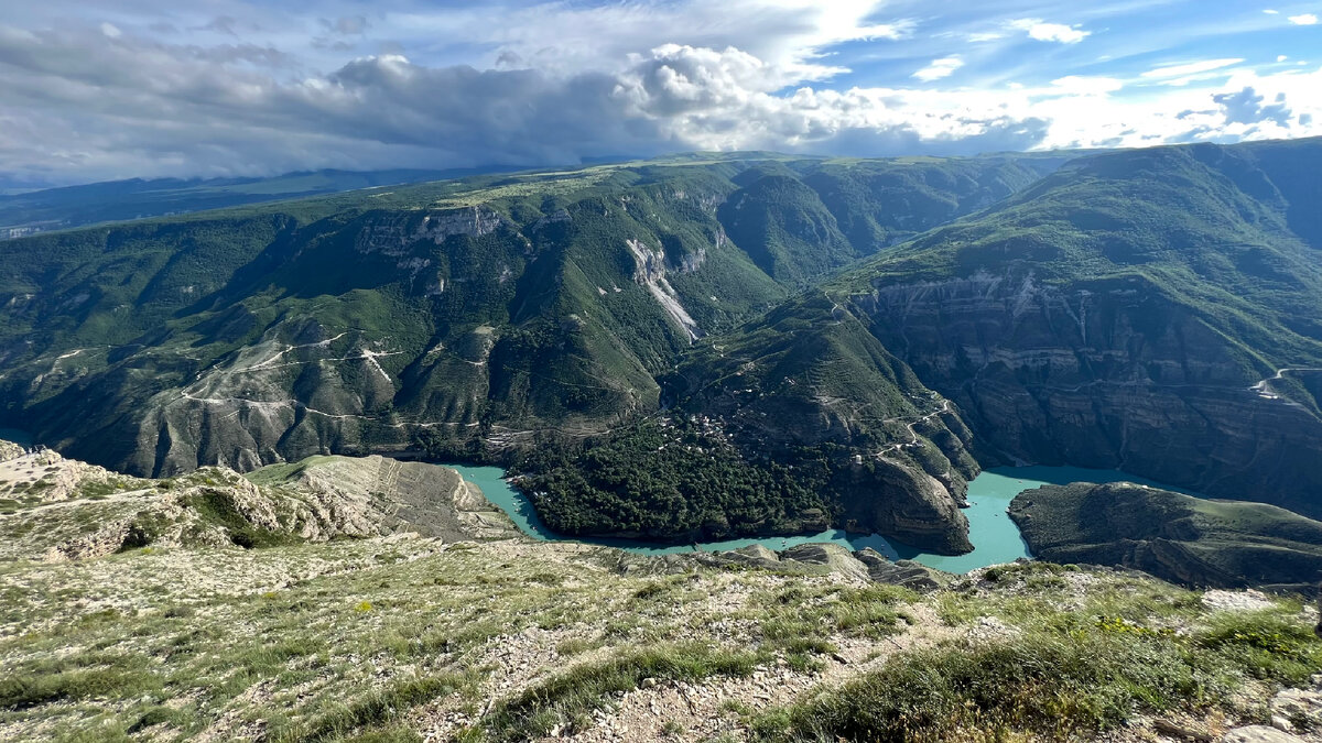 Красоту Сулакского каньона не передать словами. 