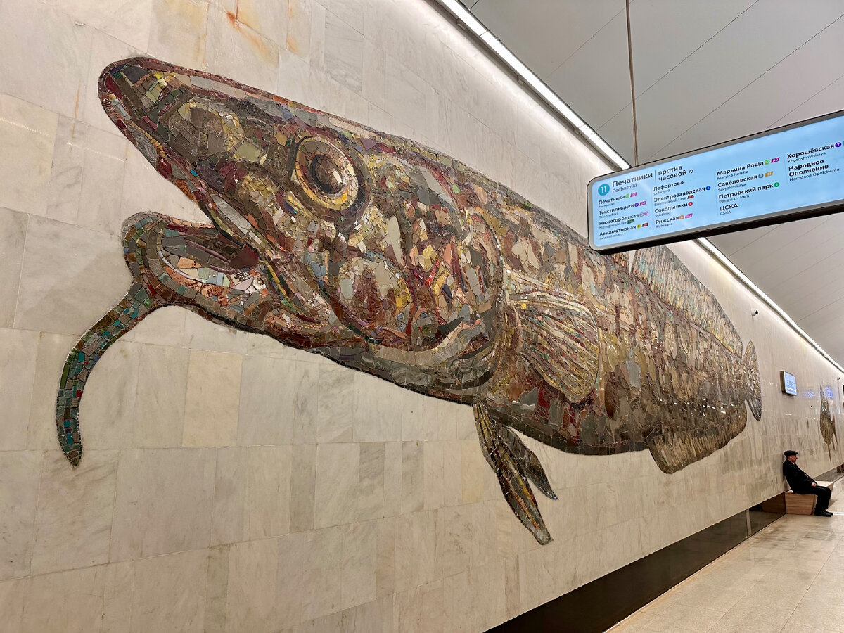 нагатинский затон мозаика рыбы. станция нагатинский затон щука. рыбы на станции нагатинский затон. станция метро нагатинский затон бкл. нагатинский затон кто кроме рыб.