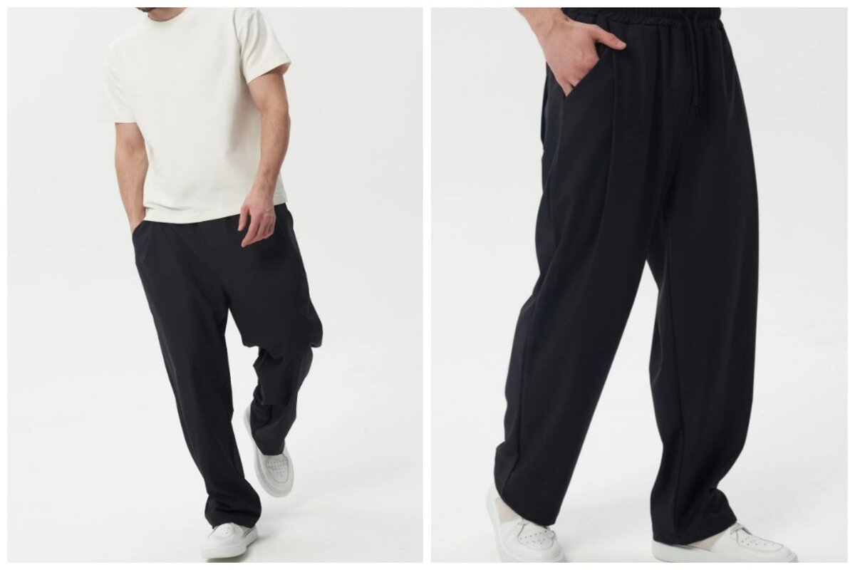 коллаж автора, брюки Volkov.Brand