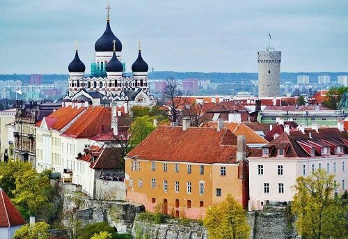 Таллинн, столица Эстонии в сегодняшние дни