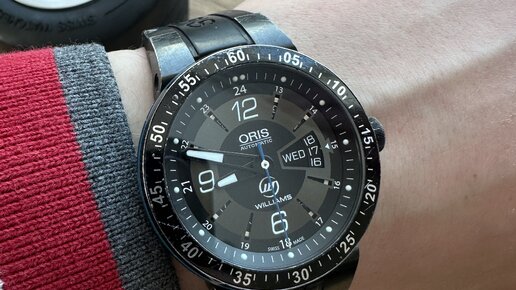 Болид на руке. Обзор Oris Williams F1 Day-Date