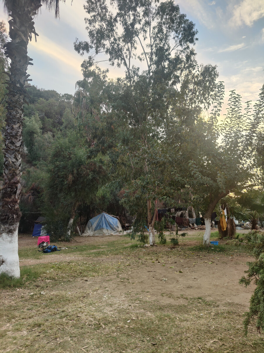 Мой "отель" на ближайший день и две ночи.