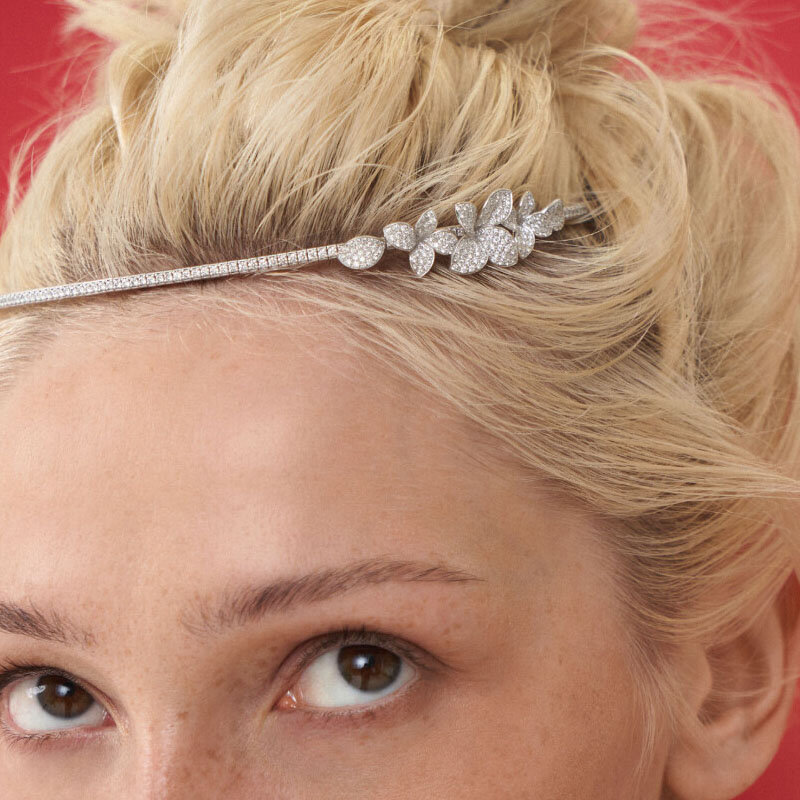 Диадема Pasquale Bruni Giardini Segreti из белого золота с бриллиантами