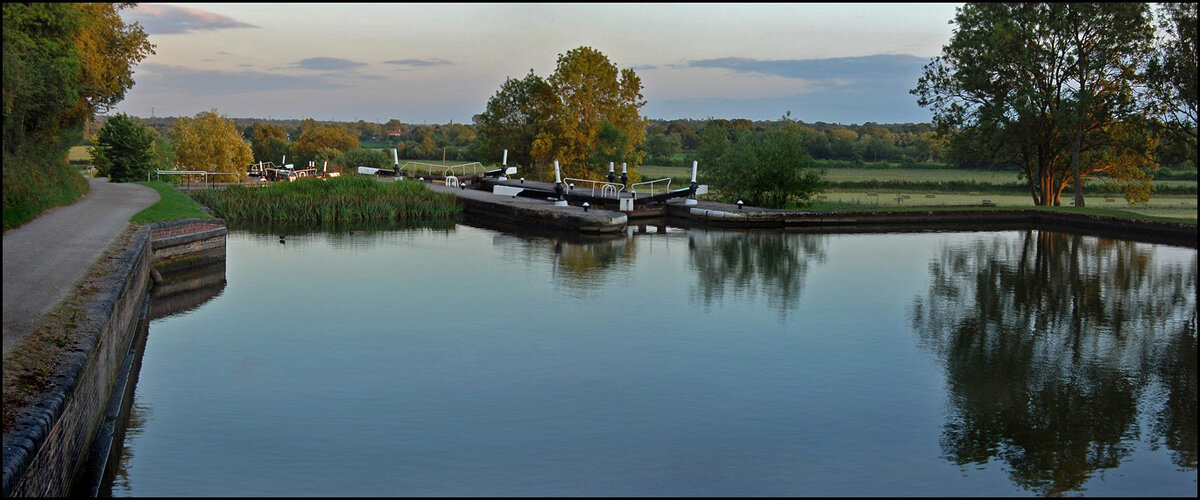 2.  The Knowle Lock Flight. Фото авторское ©