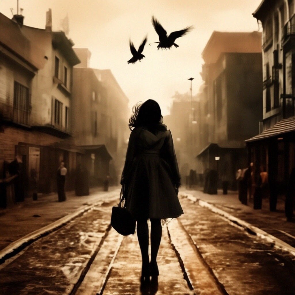 Журавли. Изображение сгенерировано ИИ.