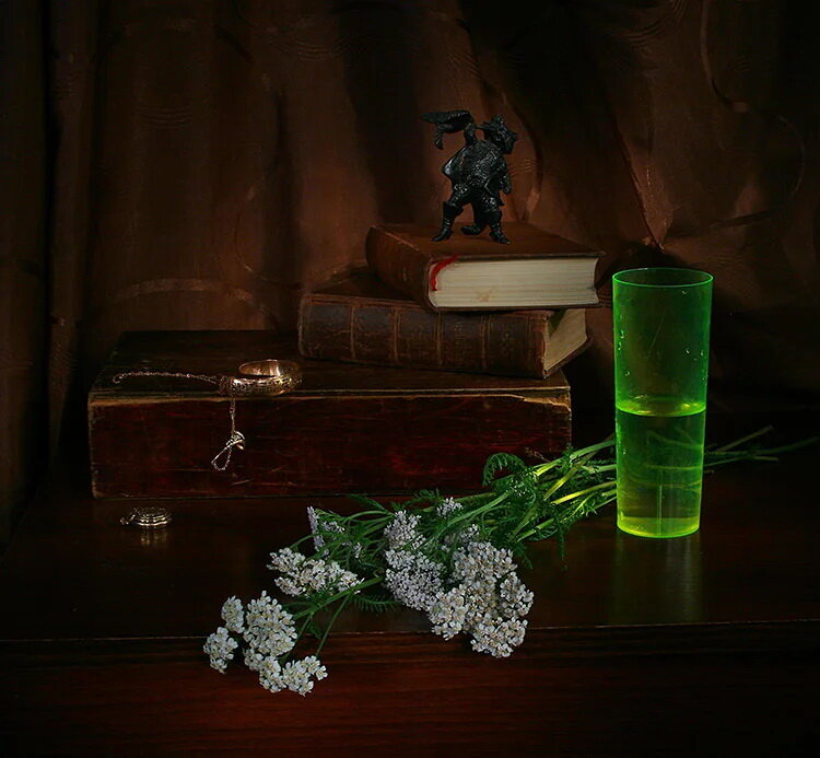 Зелёный стакан