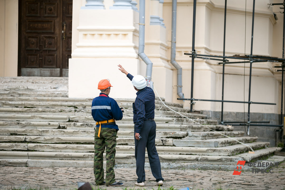 Закончить реконструкцию театра драмы в Великом Новгороде должны за два года.  Фото: Евгений Поторочин