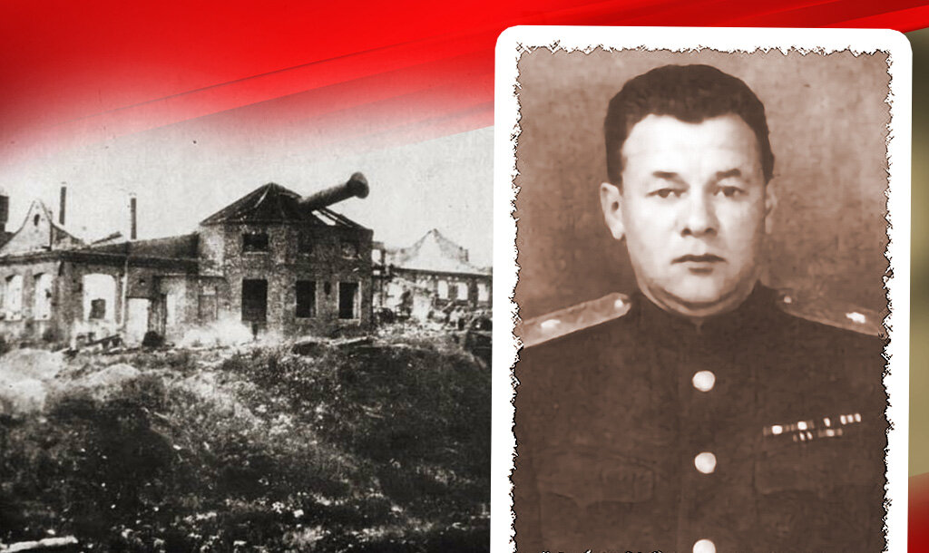 Станкостроительный завод Гомеля с началом войны (виден один цех) / Михаил Иванович Маркеев- начальник УНКВД Ивановской области (во время расследования)