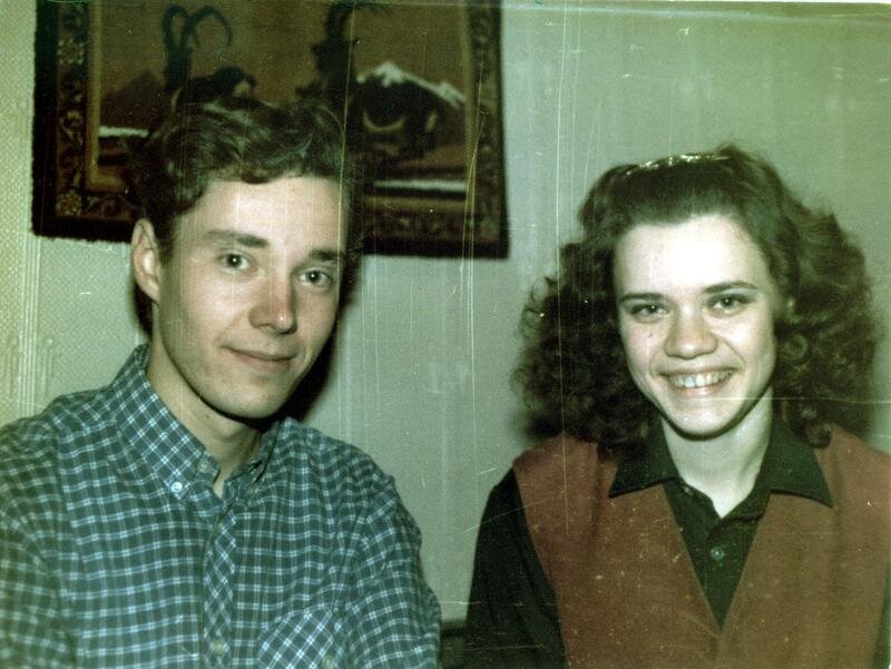 Елена Владимировна и Андрей Борисович. МГУ, Москва, 1991 г.