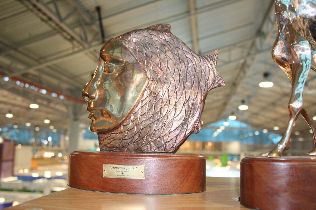 Работа под названием "Невская рыба"