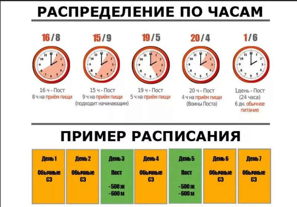 Какой перерыв делать после. Интервальное голодание 16/8 схема для начинающих. Интервальное голодание 16/8 схема по часам. Интервальное голодание для похудения схема 16/8. Интервальное голодание 16/8 схема для начинающих женщин меню.