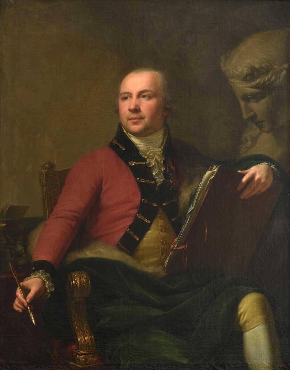 Иоганн-Батист Лампи Младший (1775—1837)
Портрет И. А. Акимова
1797
Холст, масло
НИМ РАХ