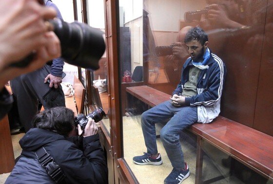   Далерджон Мирзоев, задержанный по подозрению в террористическом акте в «Крокус Сити Холле»