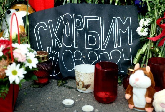    Акция памяти жертв теракта в подмосковном «Крокус Сити Холле»