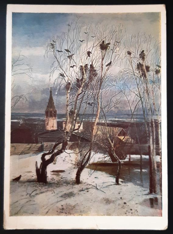 Яндекс Картинки. Художник Алексей Кондратьевич Саврасов, "Грачи прилетели", 1871 г.