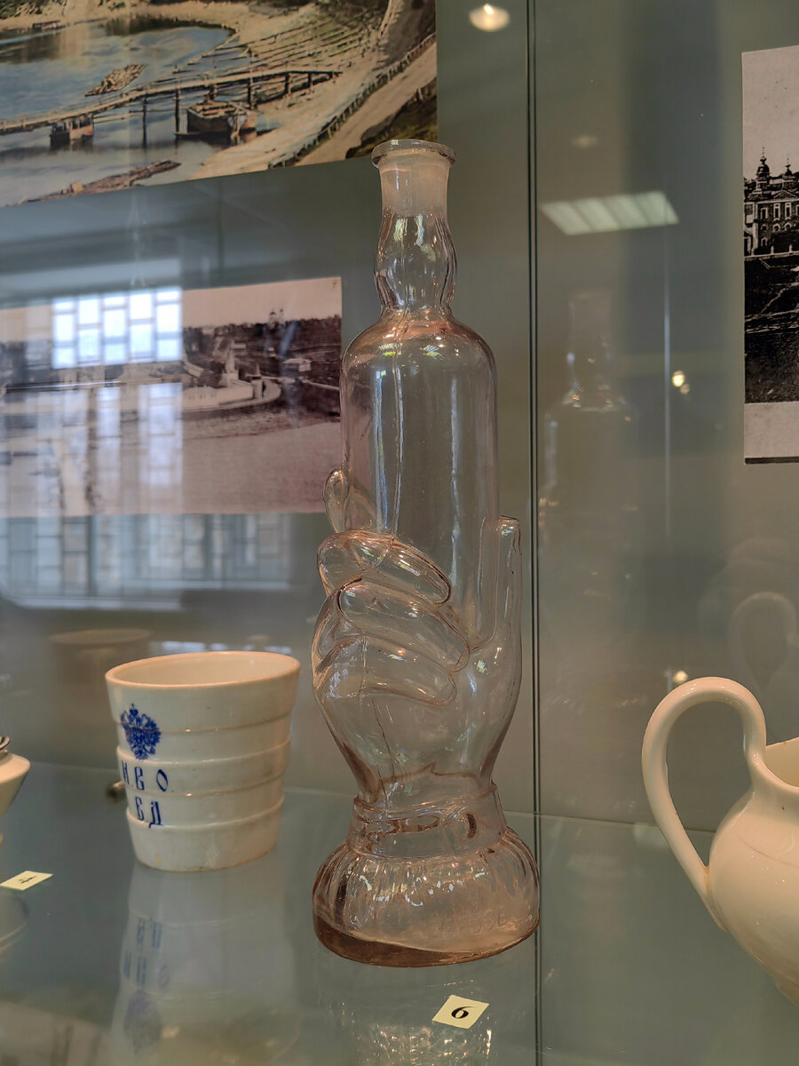 Бутылка из под французского вина. 1890 год