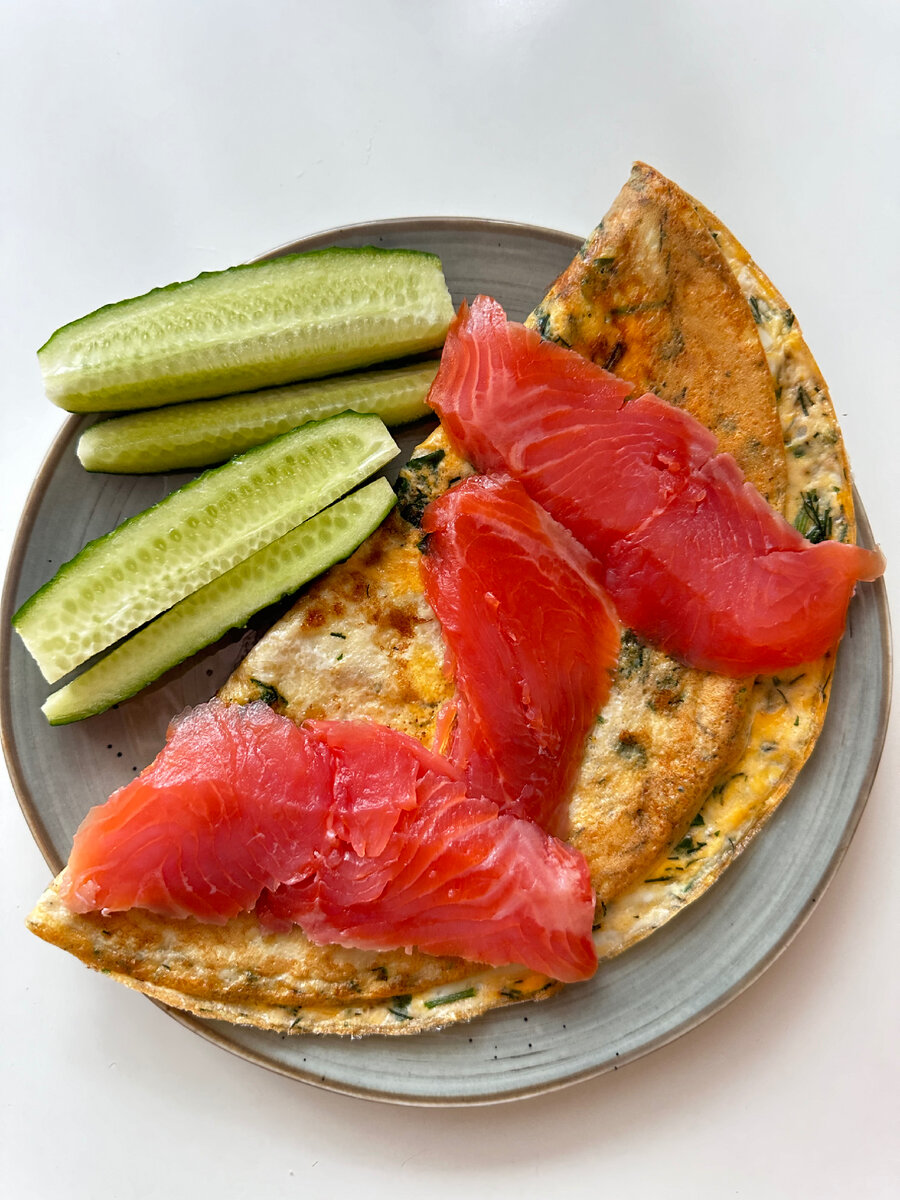 Омлет на воде - один из моих любимых завтраков