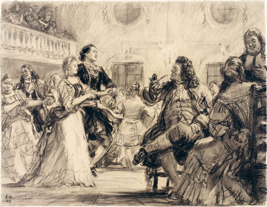 Пётр Первый, Художник Д. А. Шмаринов, иллюстрация к роману А. Толстого "Пётр I", 1970 год
