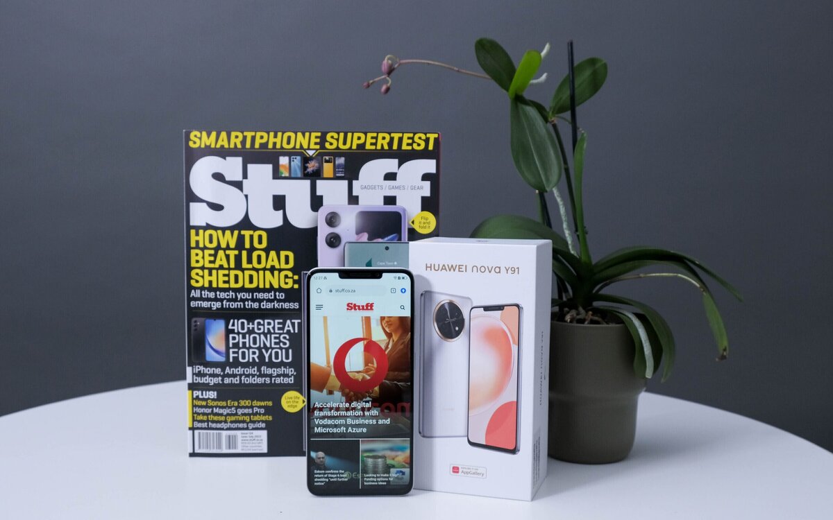    Huawei Nova Y91 — отличный выбор, если ищете недорогой и надёжный смартфон. Фото: stuff.co.za