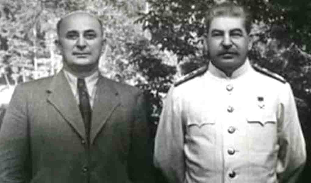 Лаврентий Павлович Берия и Иосиф Виссарионович Сталин