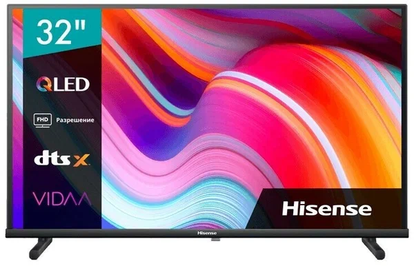 32" Телевизор Hisense 32A5KQ, QLED, FULL HD