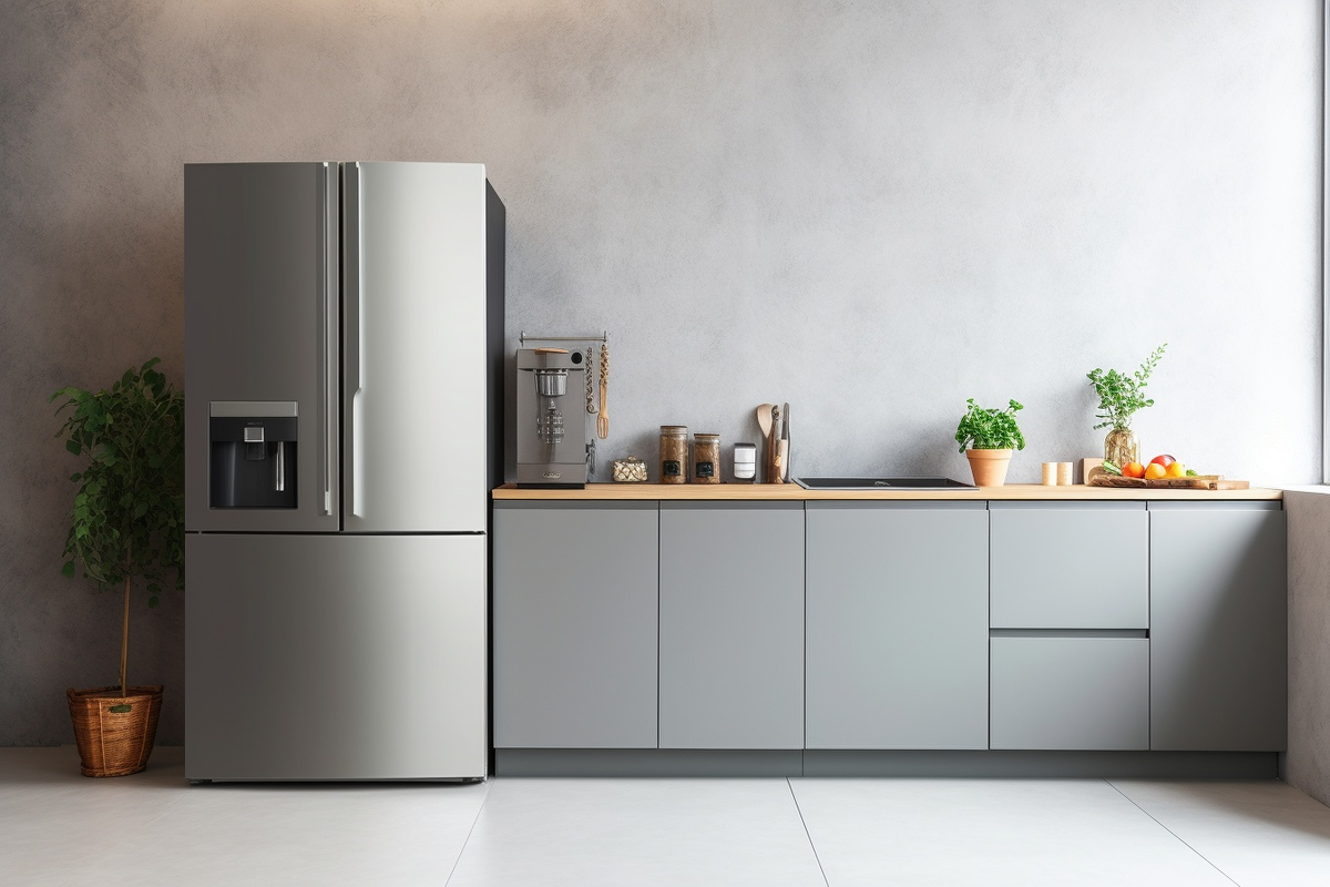 Холодильники Side by Side отличаются вертикальным размещением холодильной и морозильной камер. Внешне такой холодильник напоминает двухстворчатый шкаф.