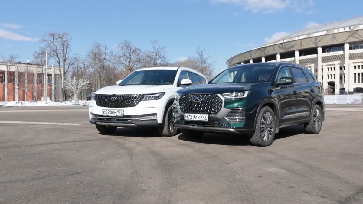 Dongfeng ix7 и Chery Tiggo 8 Pro Max