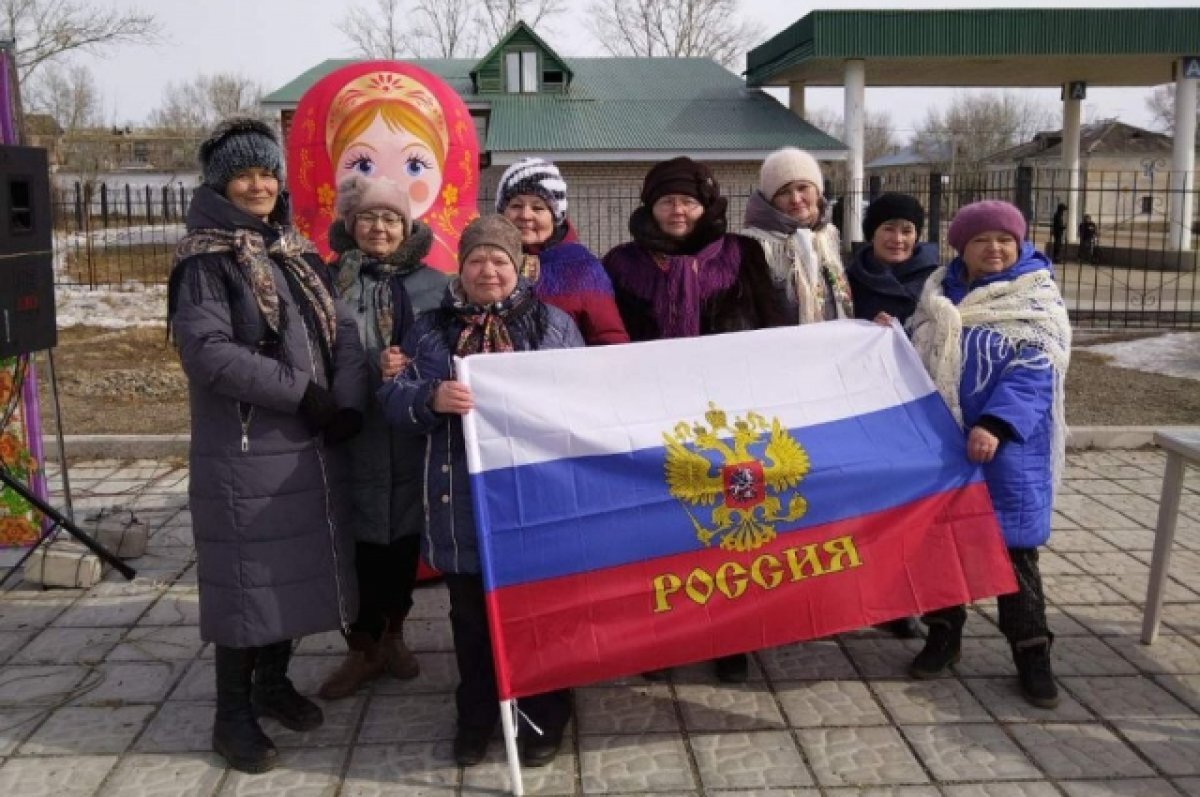 Отделение Союза женщин района Забайкалья провели ярмарку в поддержку