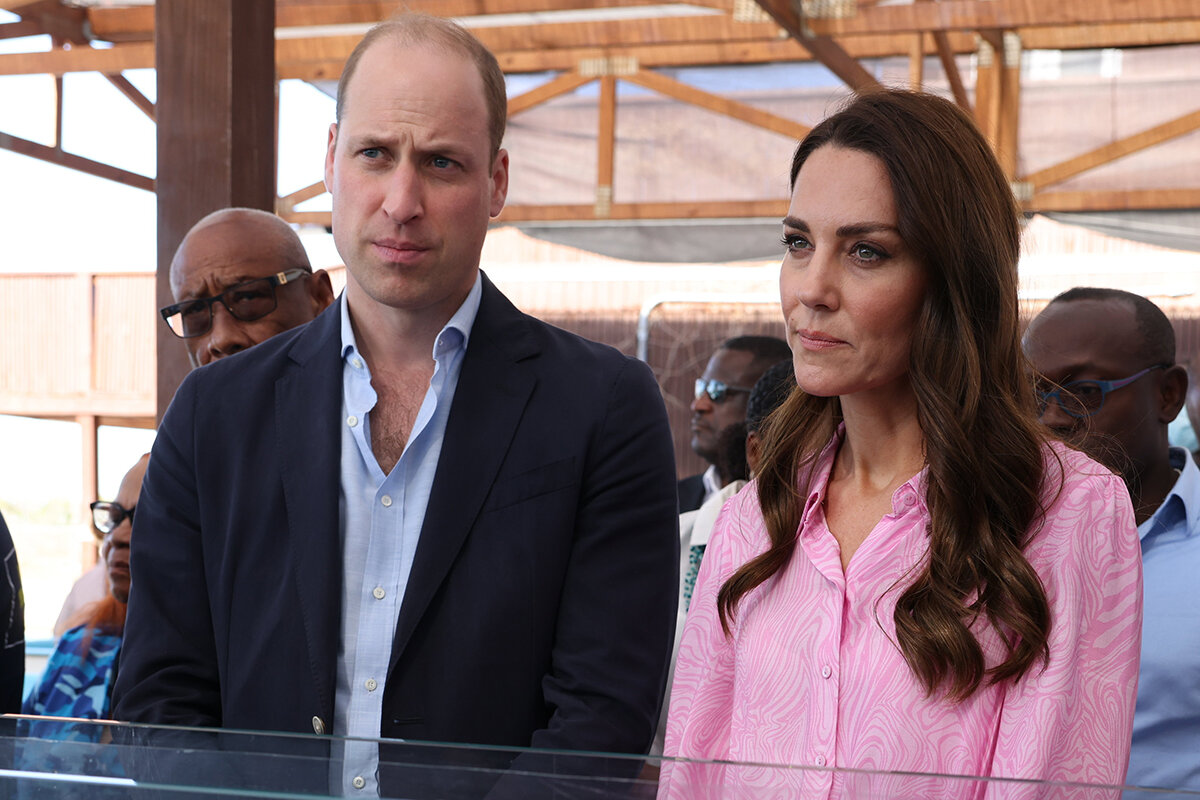Ian Vogler - Pool / Getty Images📷Принц Уильям и Кейт Миддлтон на Багамах, 26 марта 2022 года