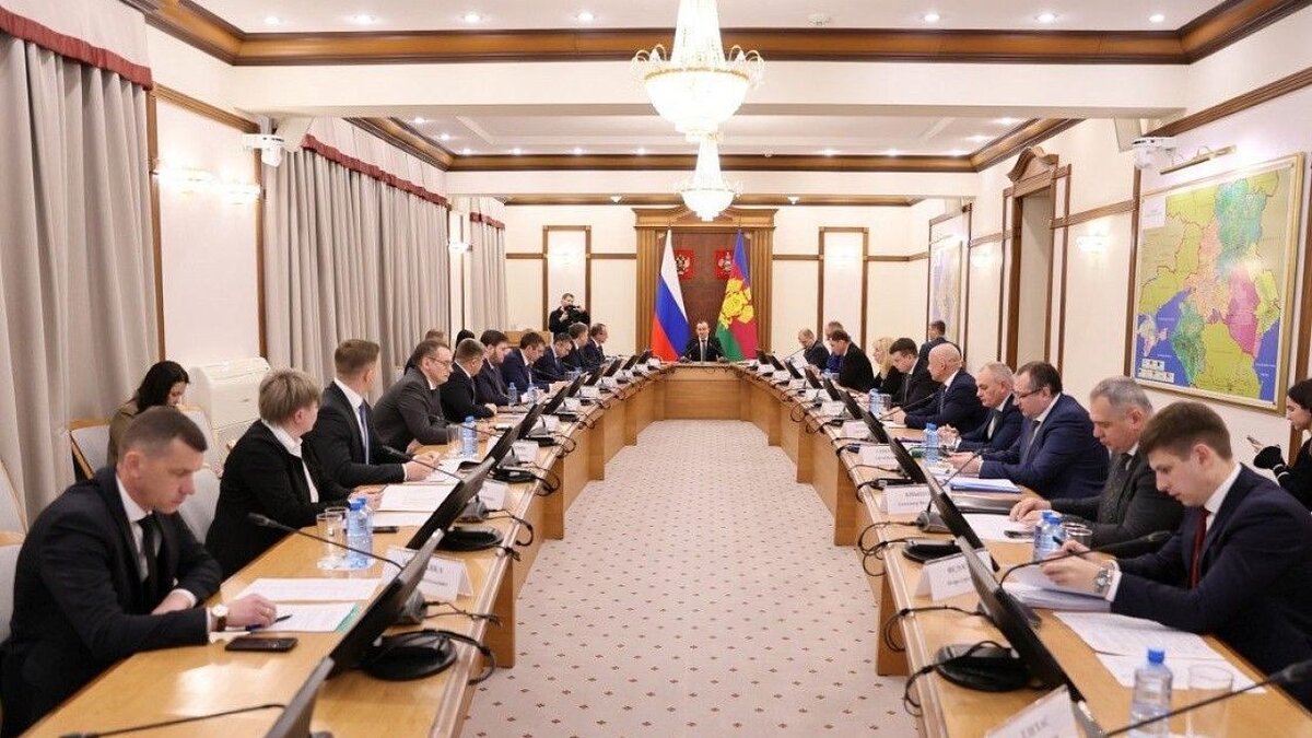    Вопросы реализации нацпроектов в регионе обсудили на совещании с губернатором Кубани. Фото: пресс-служба администрации Краснодарского края