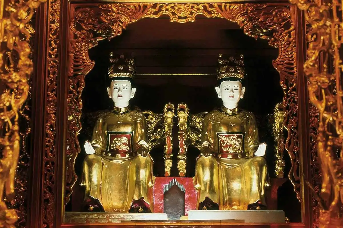 Храм сестер Чынг, Ме Линь, дельта Красной реки, Вьетнам, National Geographic