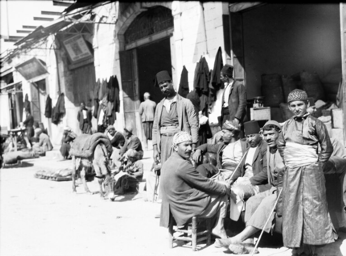 Палестинцы в 1920 г.