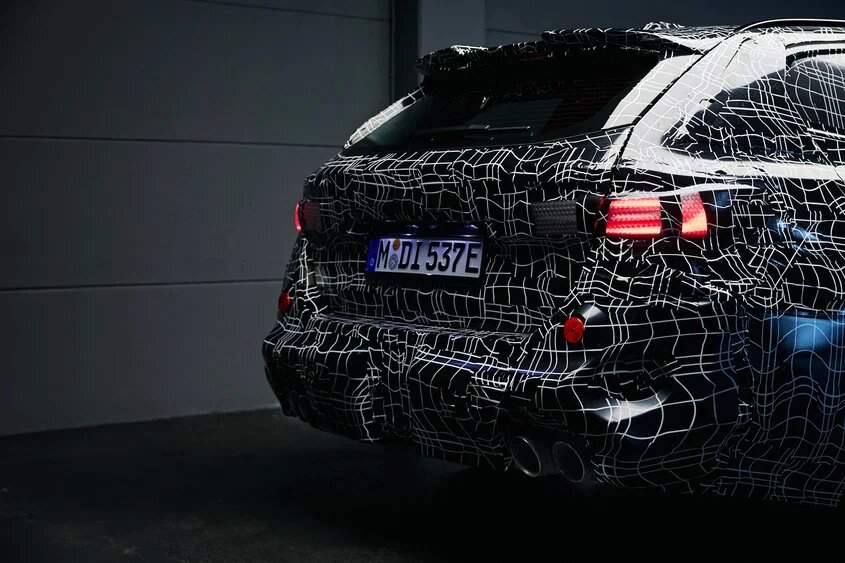 Официальный тизер BMW M5 Touring нового поколения