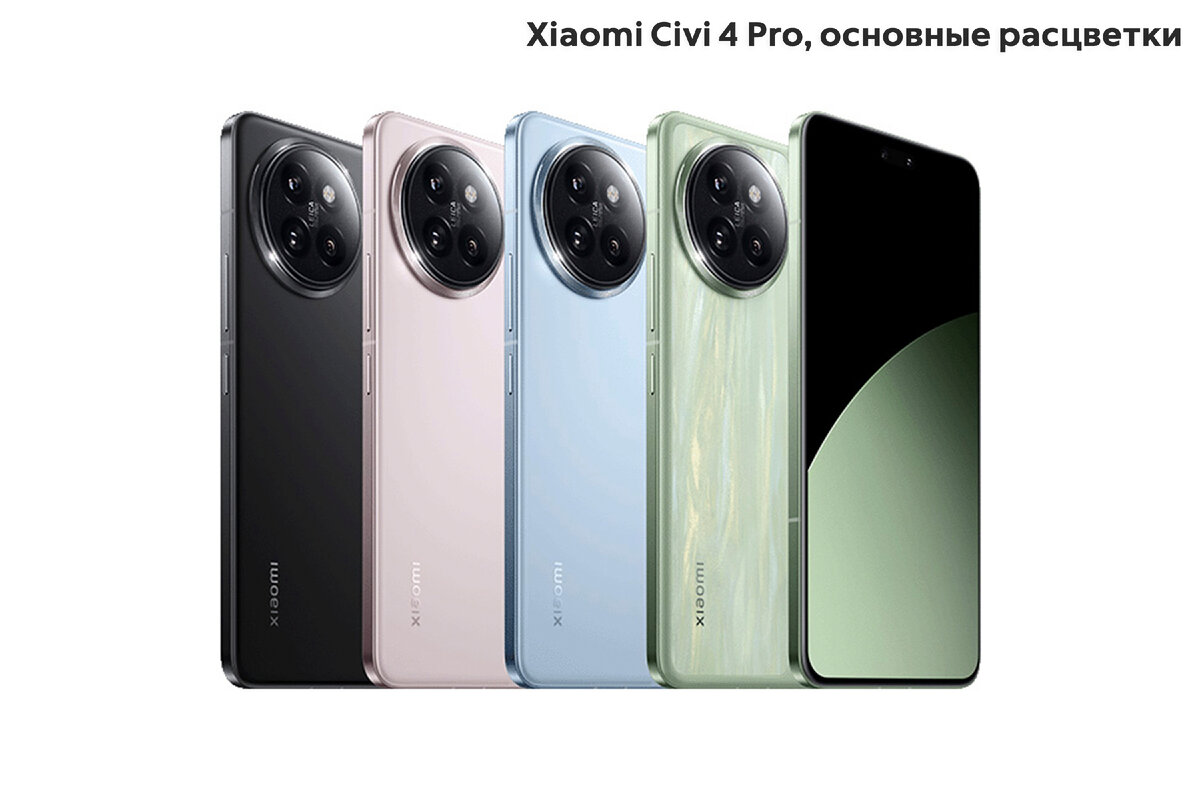 Тот случай, когда смартфон одновременно красивый и мощный. Представлен  Xiaomi Civi 4 Pro | ТЕХНОwave | Дзен