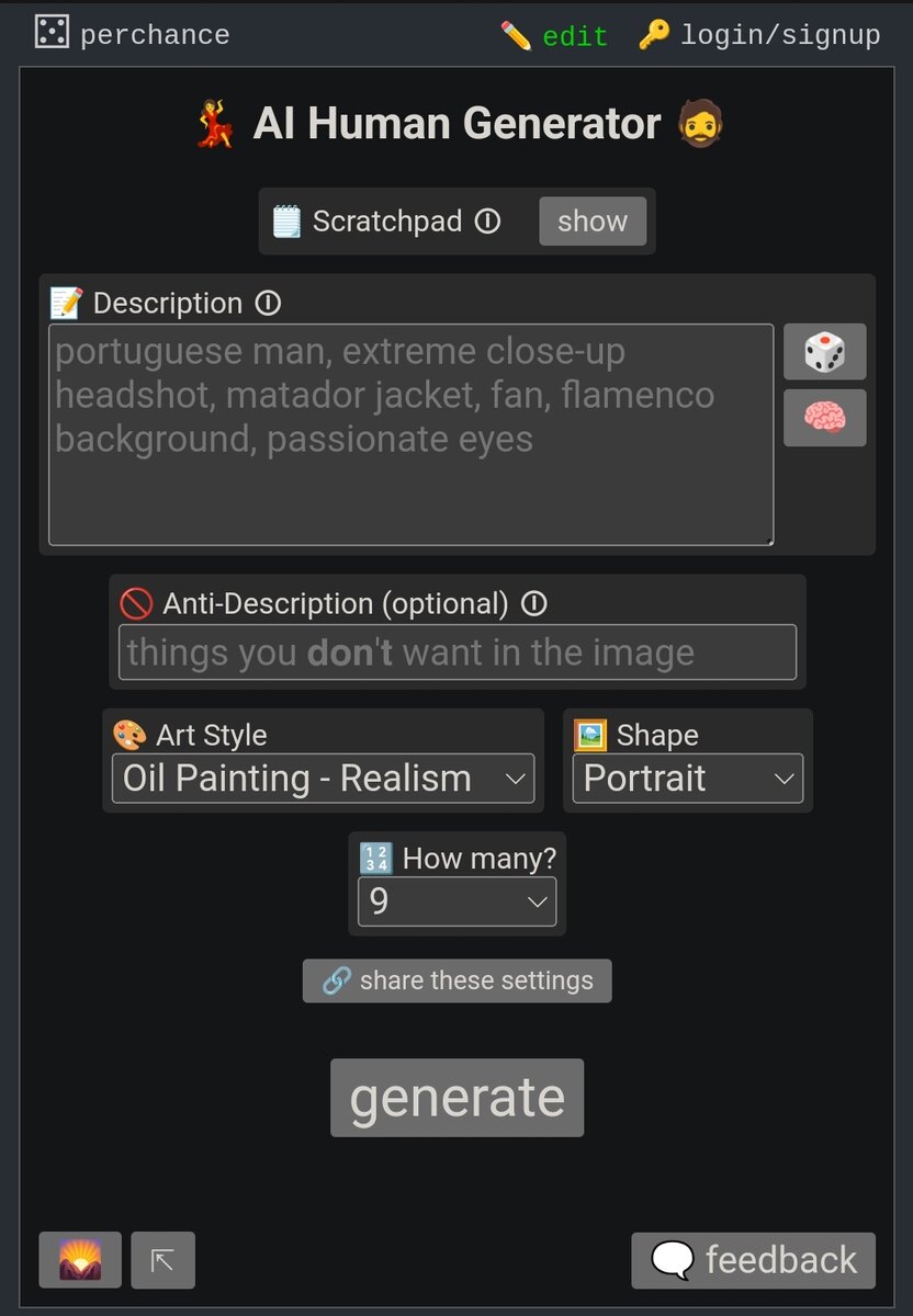 AI Human Generator