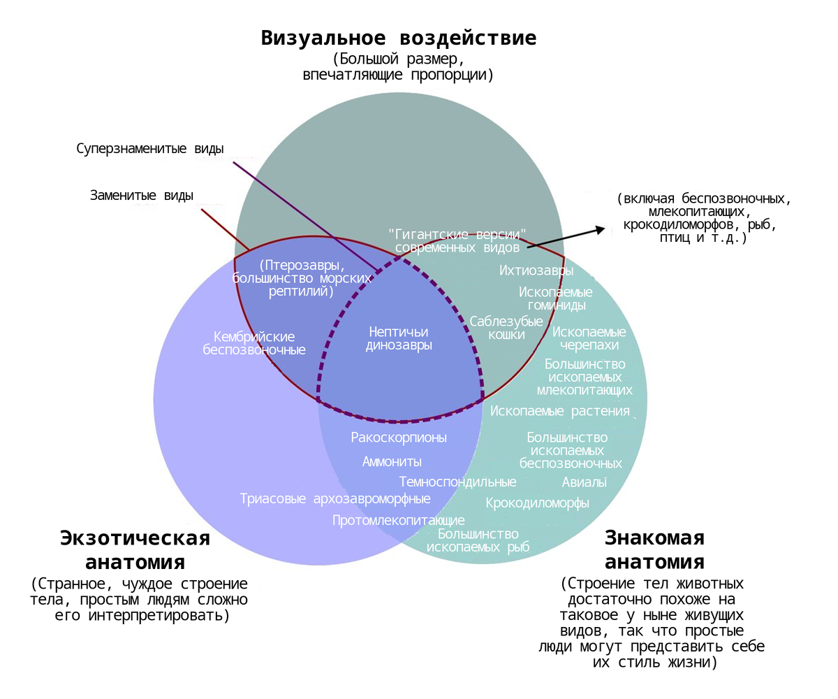 Почему динозавры так популярны?
На успех динозавров в глазах общественности почти наверняка повлияло множество различных факторов. Но их уникальные анатомические качества, возможно, сыграли огромную роль в формировании этого успеха. Есть ли у какой-то другой группы вымерших животных столь же интересная и впечатляющая биология, которая в то же время позволяет легко понимать, как они выполняют те или действия?