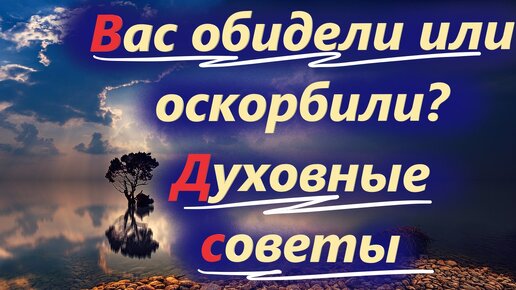 Вас обидели или оскорбили? Духовные советы нам мирянам с Афона