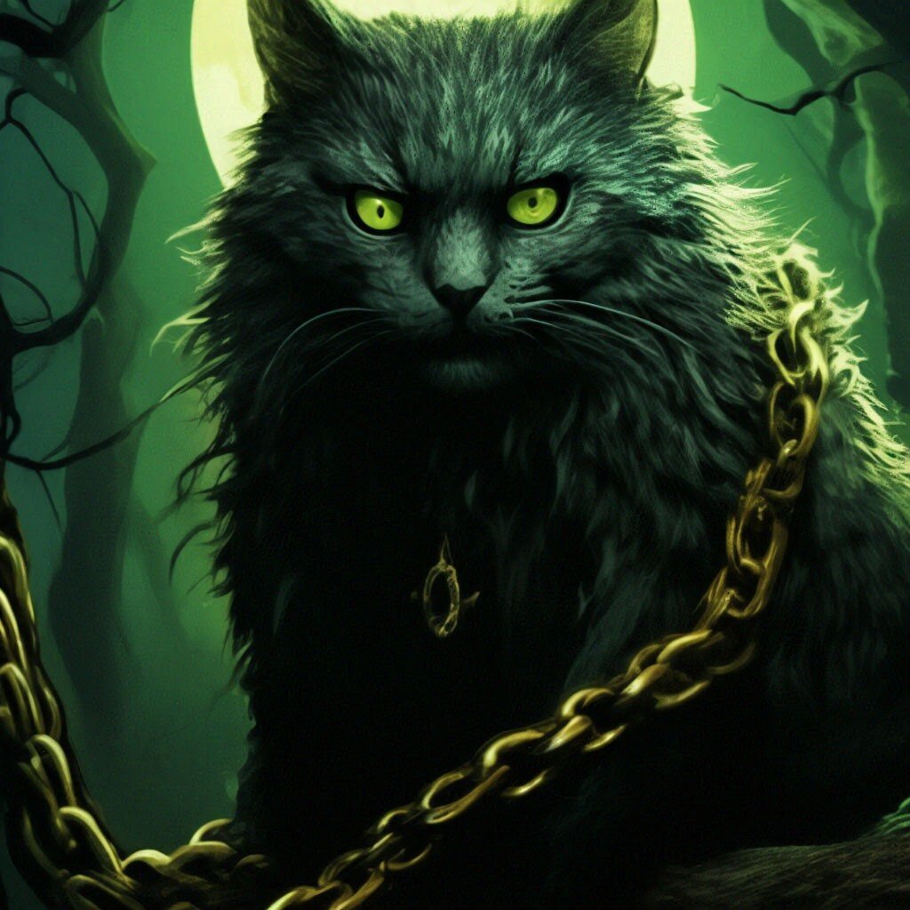 Кот баюн картинка