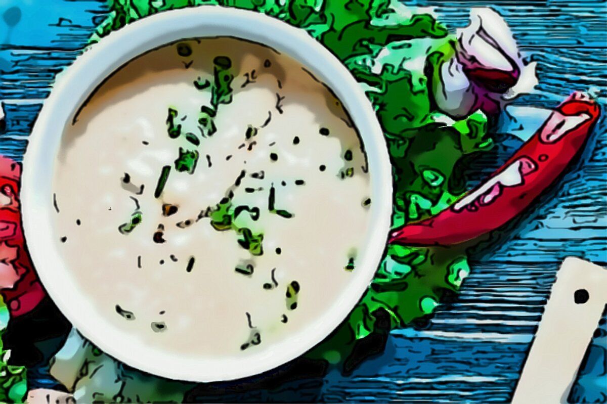 Густой кремовый суп из курицы