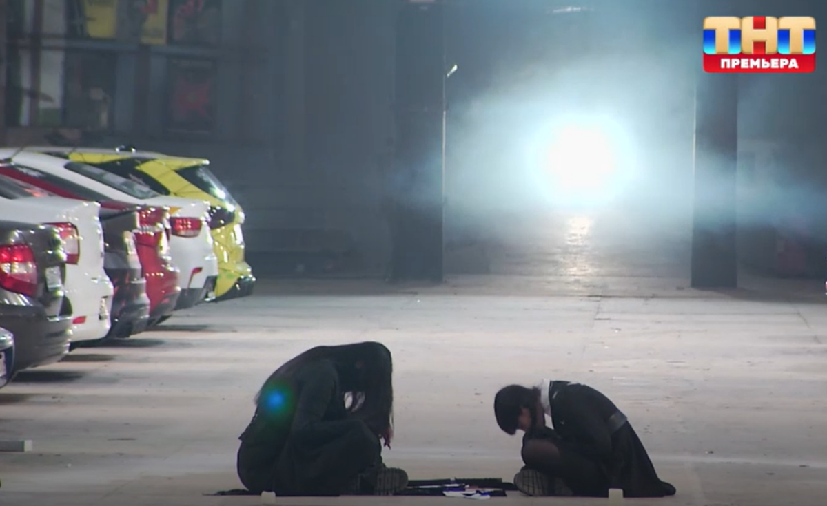 Кадр из шоу "Битва экстрасенсов" 