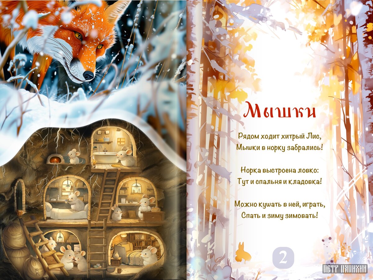 Мышки ©Петр Папихин 2024 