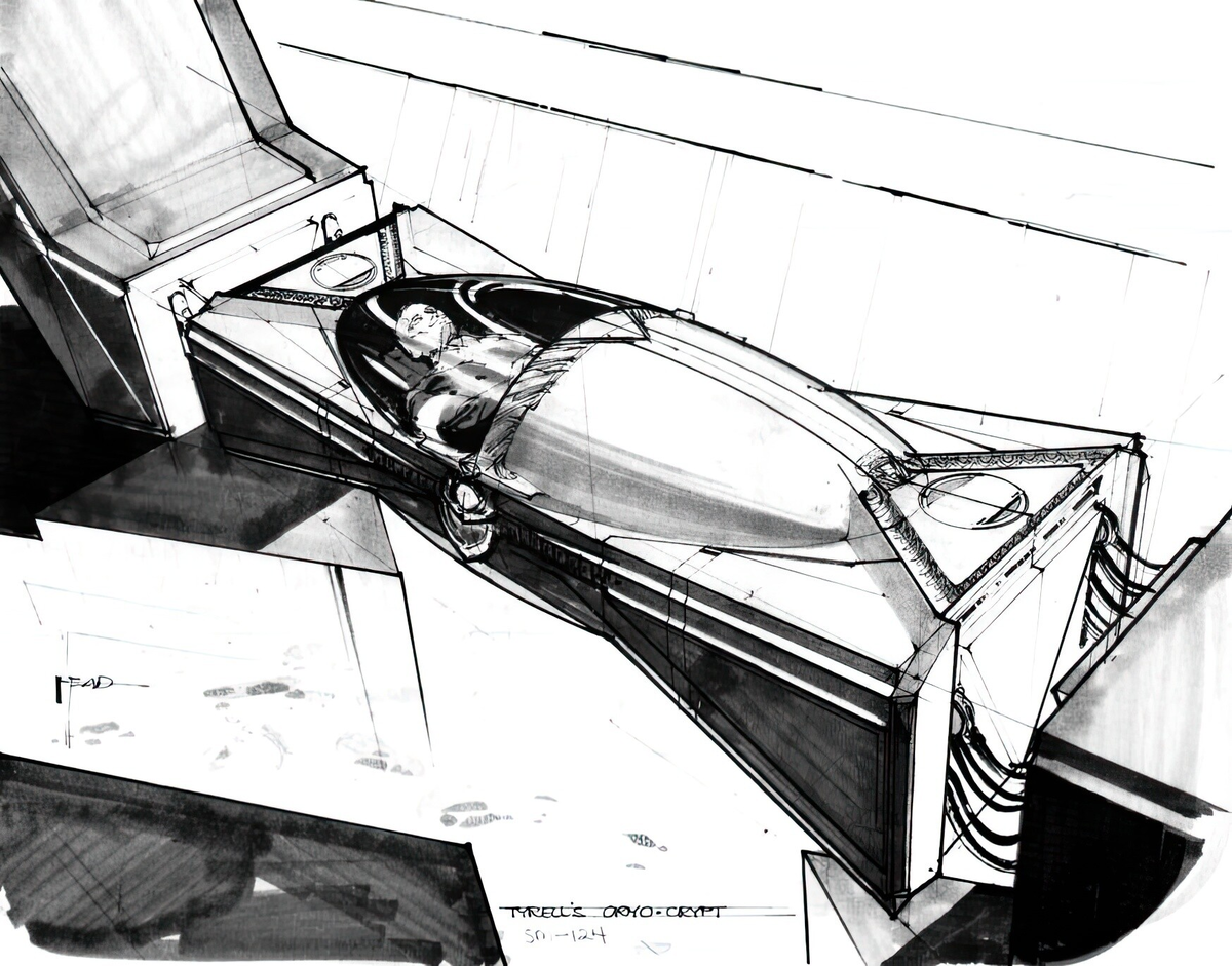 Иллюстрация Сид Мид, 1982.  