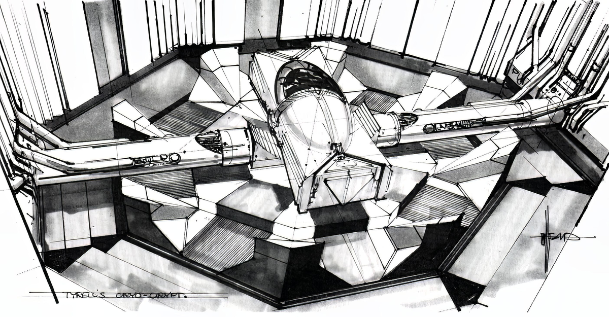 Иллюстрация Сид Мид, 1982.   