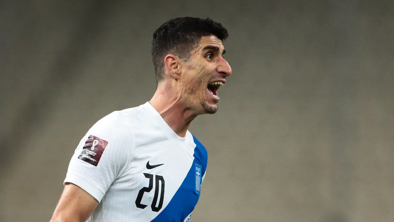    Петрос Манталос, сборная Греции. Global Look Press