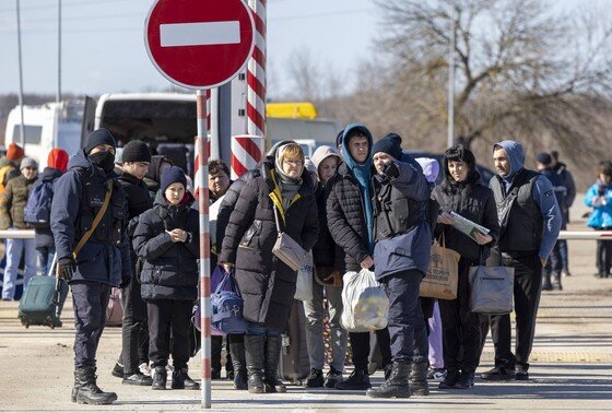    Пограничный переход между Украиной и Молдовой
