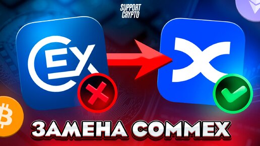 Криптобиржи на замену CommEX для России | Аналоги CommEX