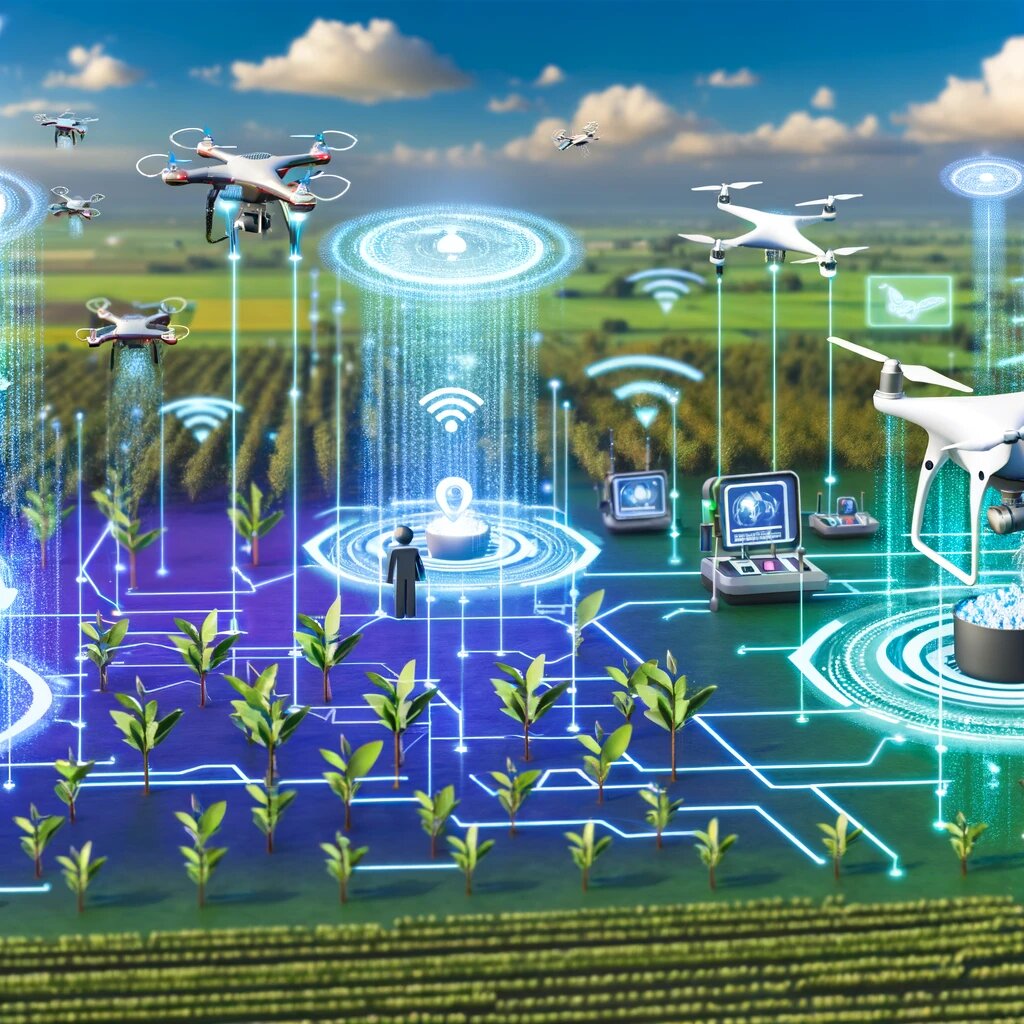 Дроны, оснащенные искусственным интеллектом, выполняют ряд задач.