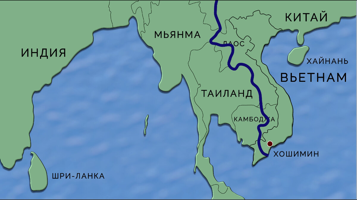 Рассказываем о своем маленьком путешествии в дельту Меконга. Считайте, что если не были там – то не видели Вьетнама. Длина Меконга – около 4,5 тысяч км., и это намного больше нашей Волги.-2