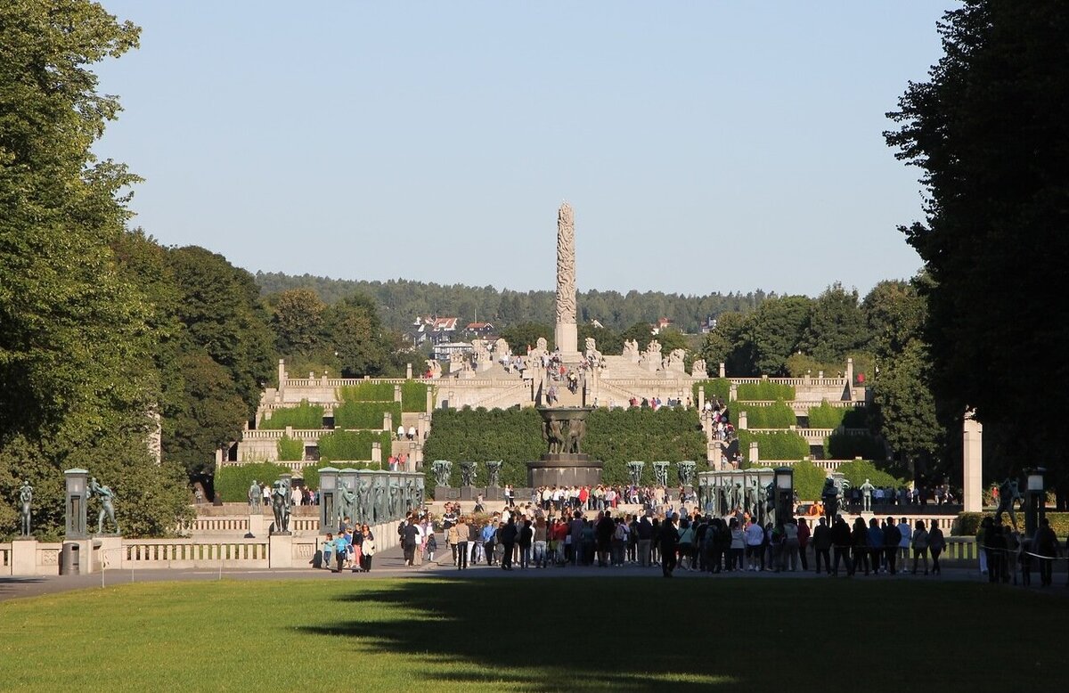 Фрогнер-парк, г. Осло, Норвегия