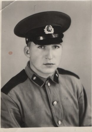 Фото 1. Курсант учебного подразделения. 17.10.1973